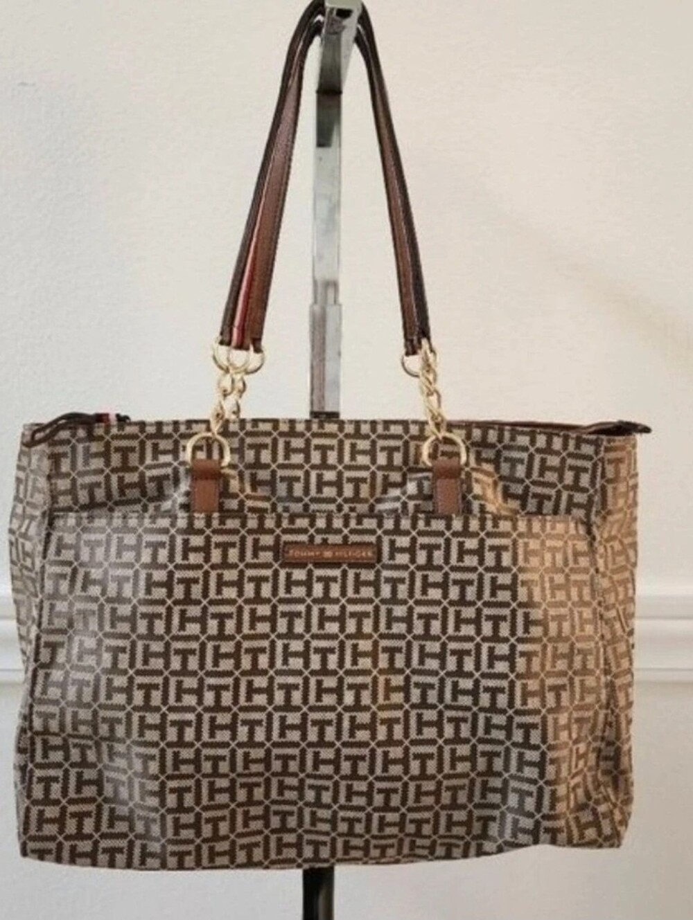 Tommy Hilfiger Monogram Tote Bag